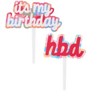 Happy Birthday Vertical Layon 2 count