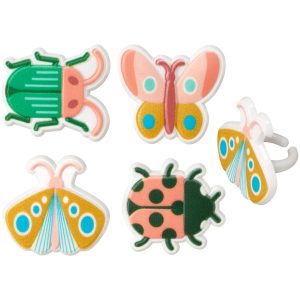 Be Wild Cupcake Rings 12 count