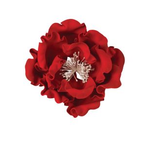 Red Peony GP Flower Each
