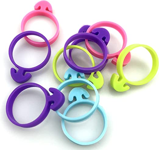 Pastry/ Icing Bag Ties Reusable Silicone 4 count