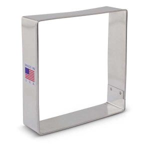 Square Cookie Cutter 3.5 inch each