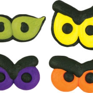 Spooky Eye Assortment Royal Icing 1 3/4 inch 8 count