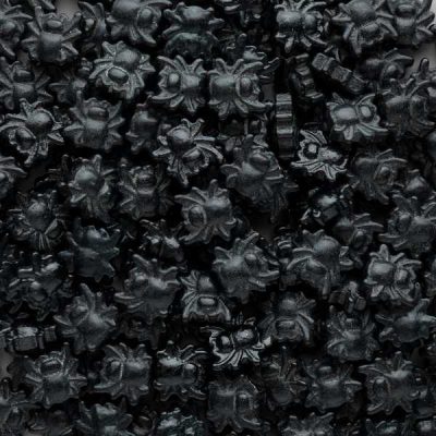 Spider Black Candy Sprinkles (Thick) 5 ounce