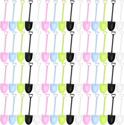 Plastic Shovel Blue 6 CT