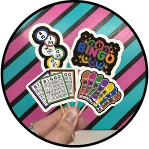 Bingo Cupake Picks 12 count