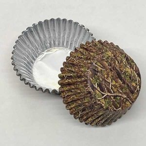 Camo 2 Foil Cup 2″ B x 1 1/4″ W 500 count