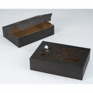 Black/Brown Trick or Treat Window Box each