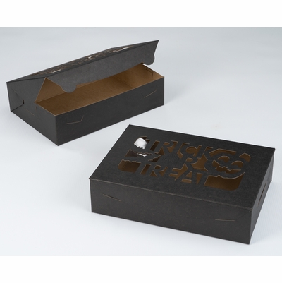 Black/Brown Trick or Treat Window Box each