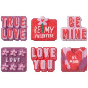 Sweet Valentine Assortment Dec-Ons 12 count