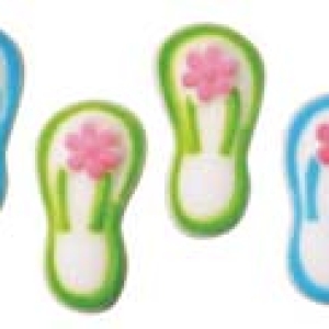 Flip Flop Dec-Ons 6 count
