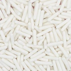 White Matte Rods 5 ounce