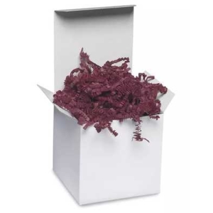 Crinkle Paper Burgundy 2 ounce
