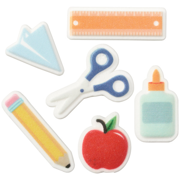 School Rules Icon Dec-Ons 6 count