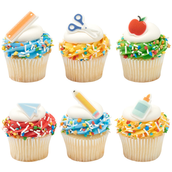 School Rules Icon Dec-Ons 6 count - Image 3