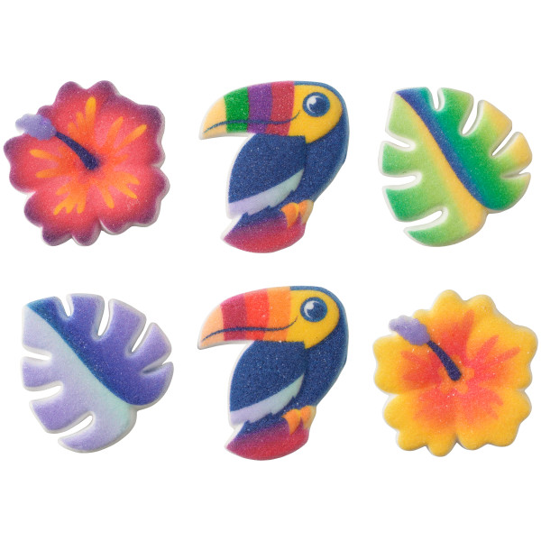 Tropical Vibes Dec-Ons 6 count