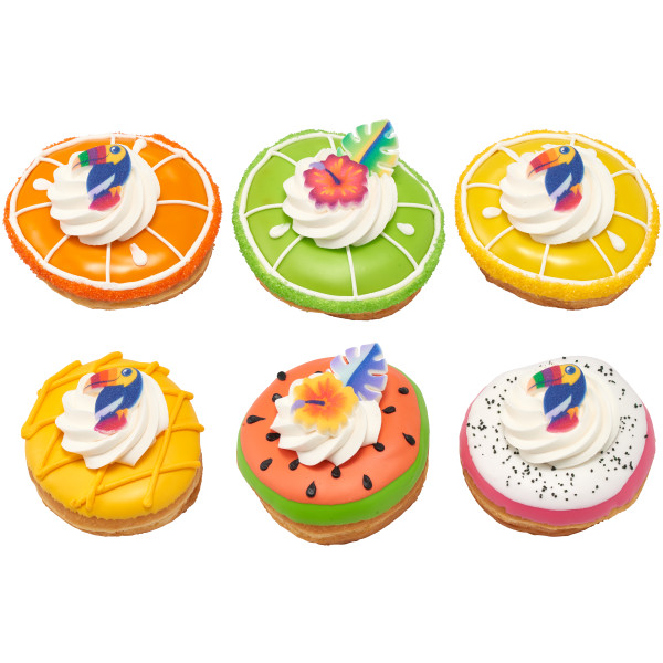 Tropical Vibes Dec-Ons 6 count - Image 2