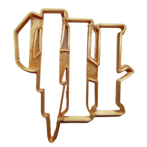 HP Harry Potter Initials Cookie Cutter each