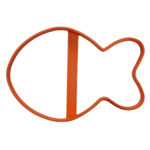 Goldfish Cracker Outline 4 inch Cookie Cutter each