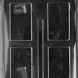 Plain Business Card Mold 4  Cavity Each