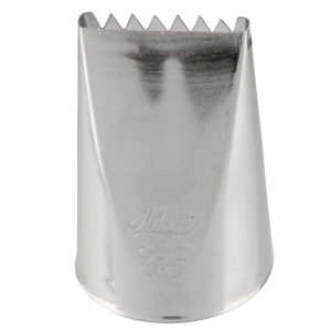 #898 Large Basket Weave Bar/Ribbed Tube Each