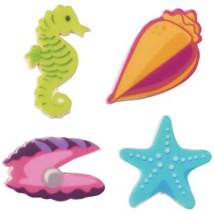 Sea Life Minis Sweet Decor Edible Decorations 12 count