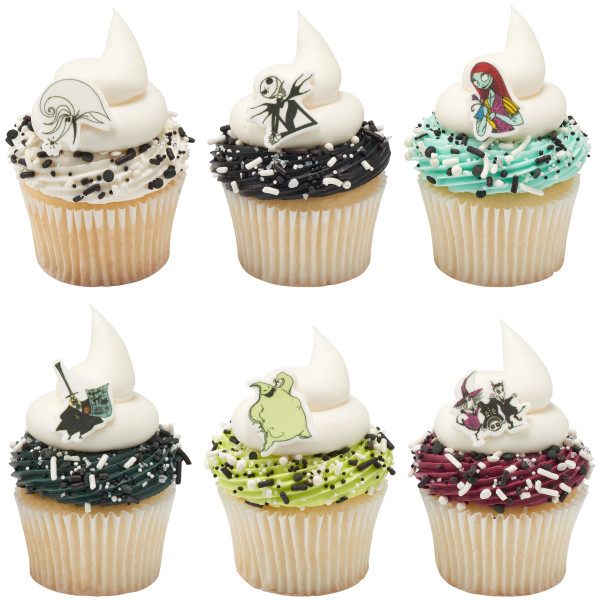 Disney Tim Burton's The Nightmare Before Christmas Sweet Decor 6 count - Image 3