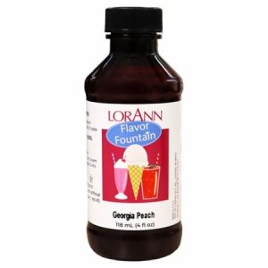 Georgia Peach Ice Cream Flavor 4 oz