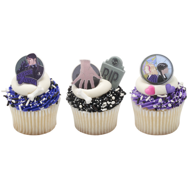 Wednesday Outcasts are In Cupcake Rings 12 count - Image 2