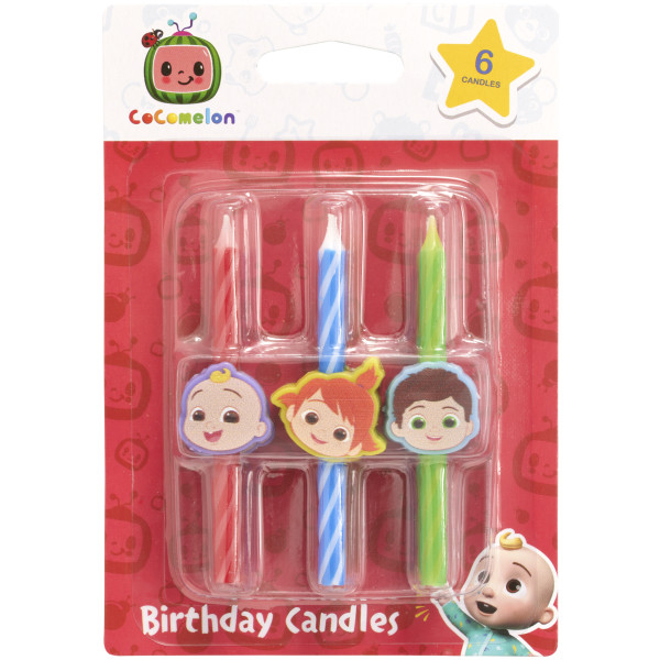 Cocomelon Icon Candle 6 Piece Set
