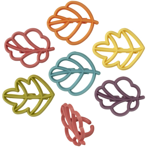 Autumn Leaves Cupcake Rings 12 count