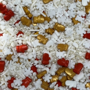 Snowball Fight Sprinkle Mix 5 ounce