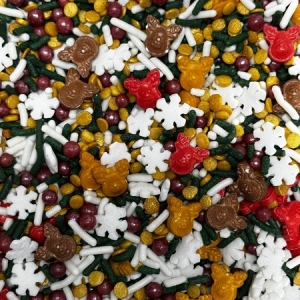 Rudolf Kisses Sprinkle Mix 5 ounce