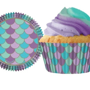 Mermaid Scales Cup 2″ x 1 3/8″ 48 CT Appox