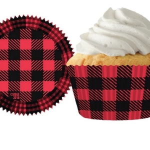 Buffalo Plaid Cup 2″ x 1 3/8″ 48 CT Appox