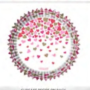 Falling Hearts Cup 2″ x 1 3/8″ 48 CT Appox