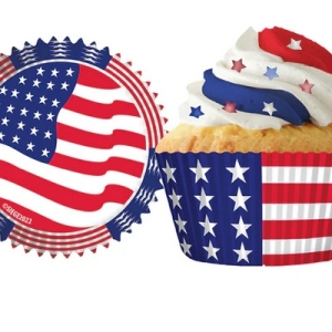 American Flag Cups 2″ x 1 3/8″ 48 CT Appox