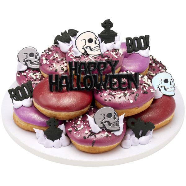Metallic Skull Rings 12 count - Image 3