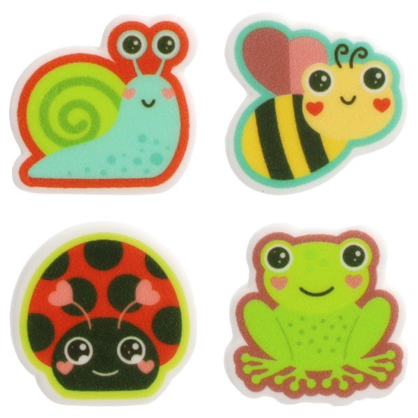 Critter Cuties Sweet Decor Edible Decorations 8 count