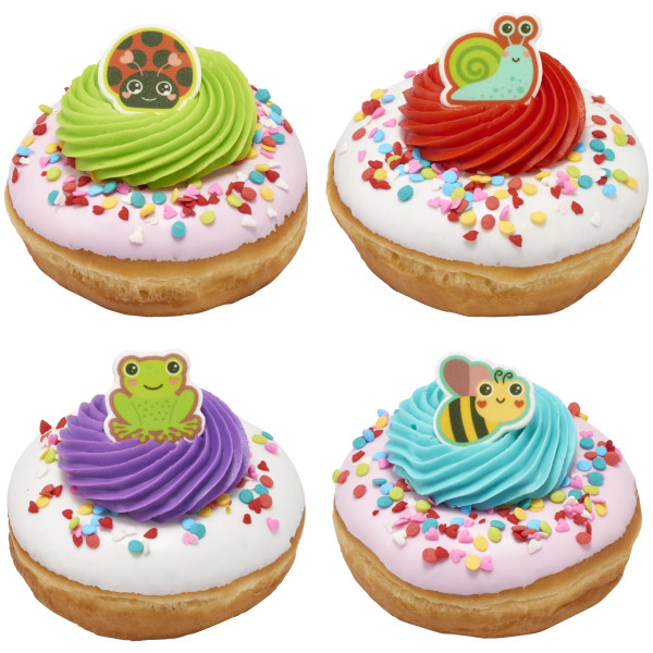 Critter Cuties Sweet Decor Edible Decorations 8 count - Image 2