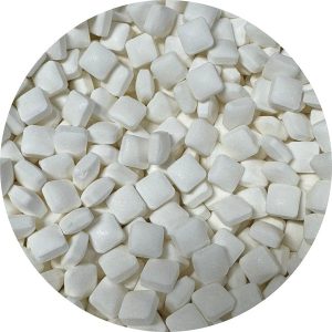 White Square Sprinkles 5 ounce