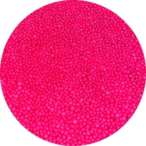 Hot Pink Mini Beads (Nonpariel) 5 ounce