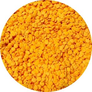 Apricot Mini Confetti Quins 5 ounce