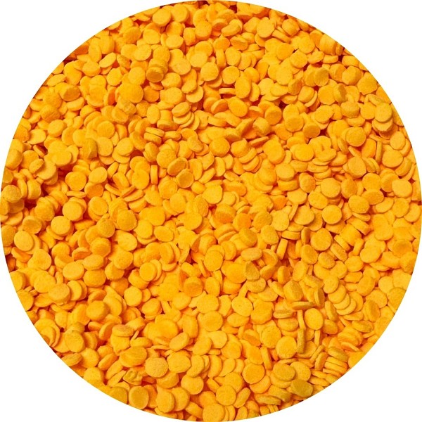 Apricot Mini Confetti Quins 5 ounce