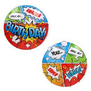 You Are My Superhero Assortment Pop Top 2 count