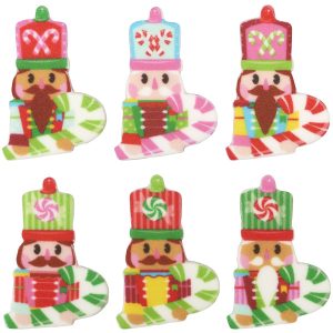 Nutcracker Assortment Sweet Decor Edible Decor 8 count