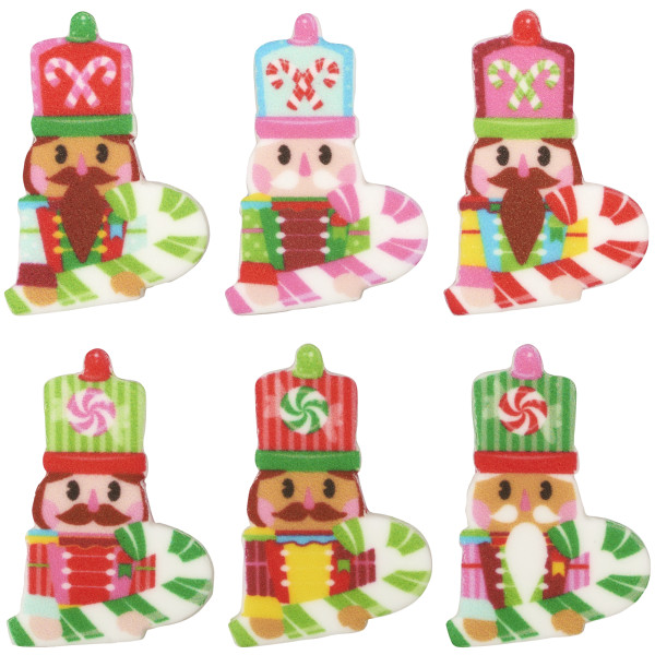 Nutcracker Assortment Sweet Decor Edible Decor 8 count