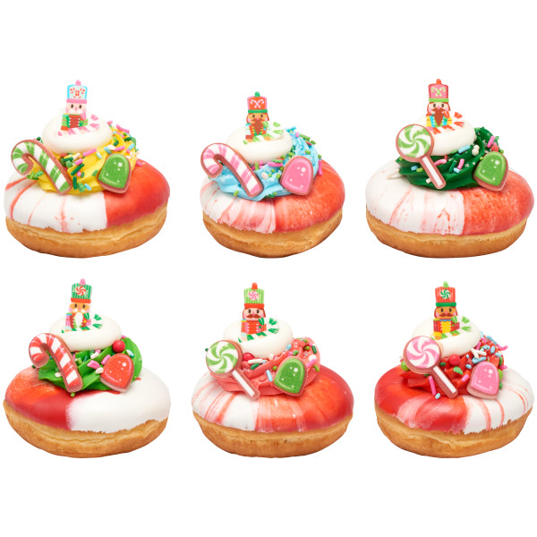 Nutcracker Assortment Sweet Decor Edible Decor 8 count - Image 3