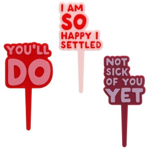 Not Sick of You Yet DecoPics 12 count