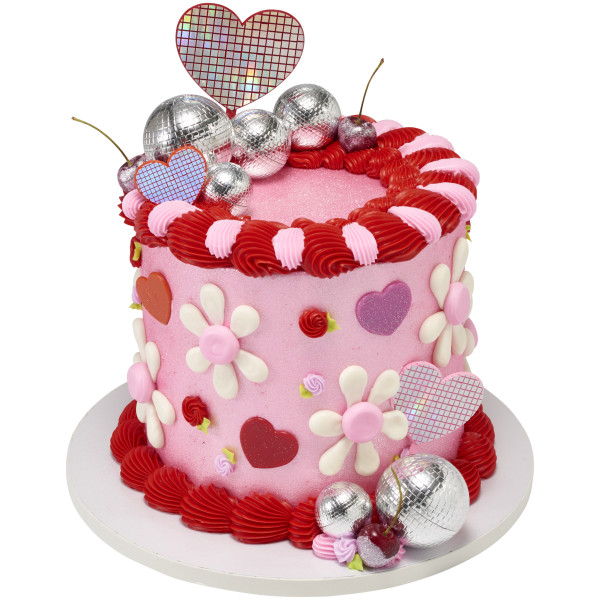 Disco Heart Cake Kit each - Image 2