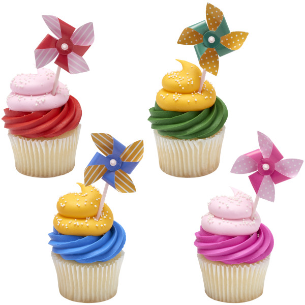 Pinwheel DecoPics 12 count - Image 2